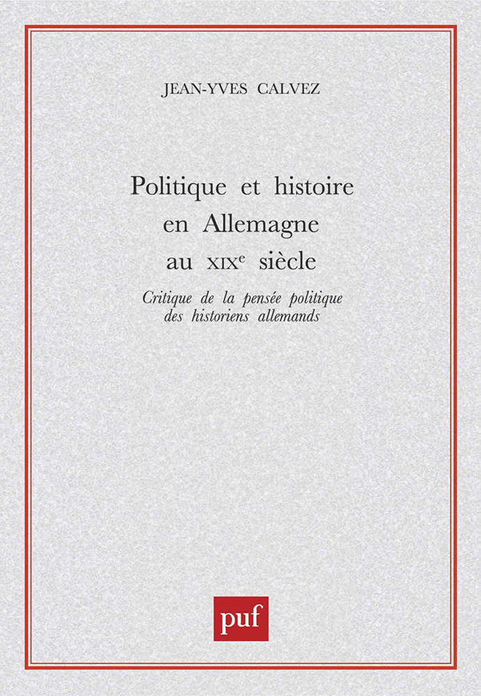 Politique et histoire en Allemagne au XIXe siècle
