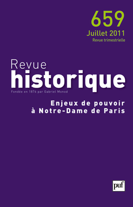 Revue historique 2011, n° 659