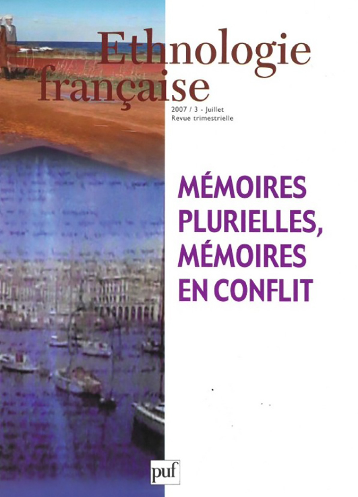 Ethnologie française 2007, n° 3