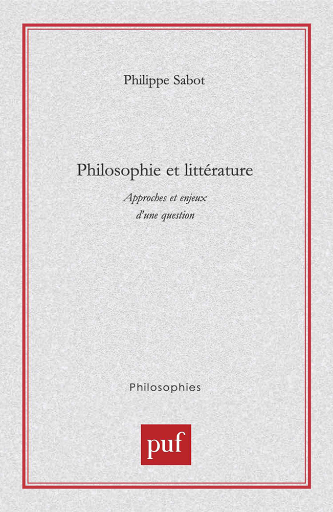Philosophie et littérature