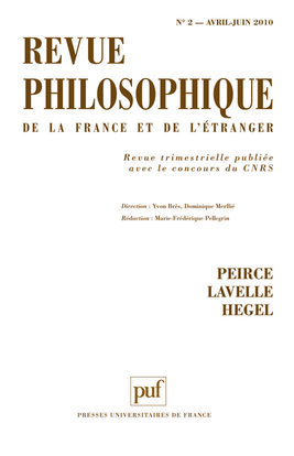 Revue philosophique 2010, t. 135 (2)