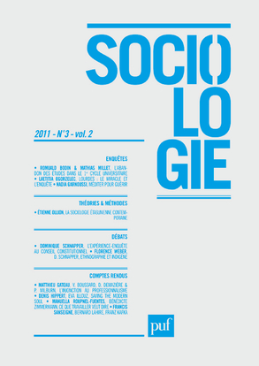 Sociologie 2011, n° 3