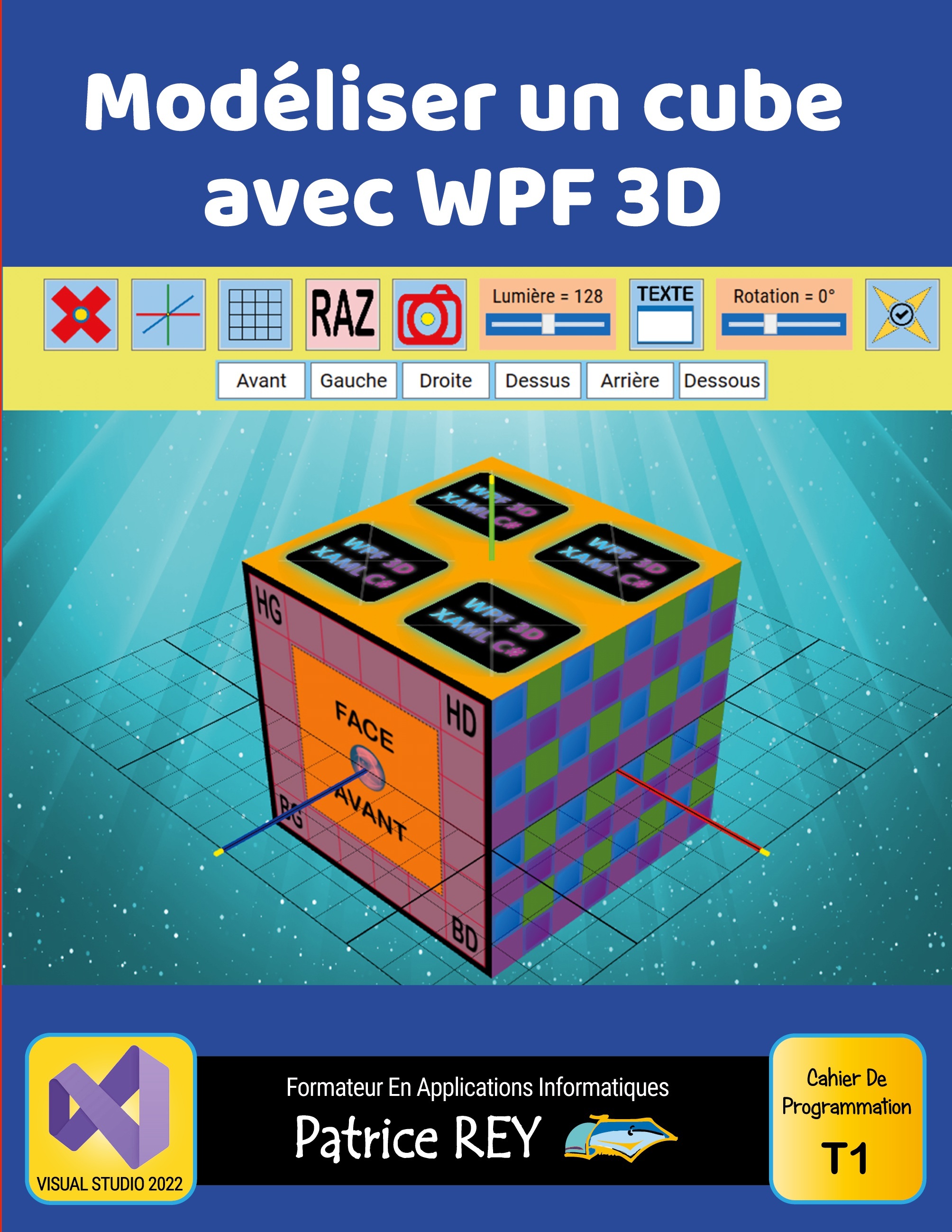 Modéliser un cube avec WPF 3D