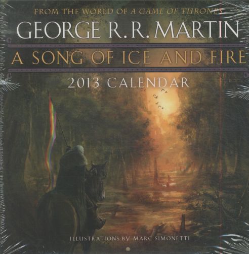 A SONG OF ICE AND FIRE 2013 CALENDAR