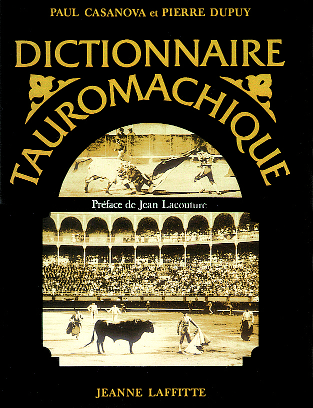 Dictionnaire tauromachique