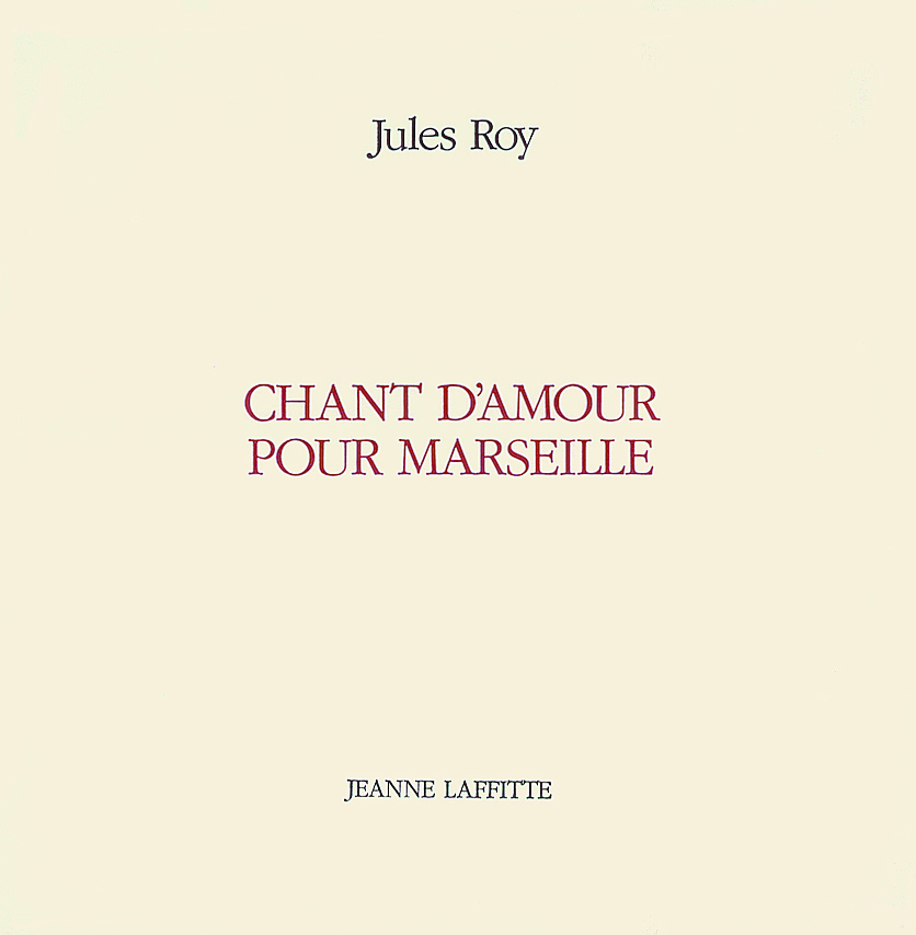 Chant d'amour pour Marseille