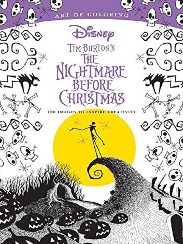 Art of Coloring: Tim Burton's The Nightmare Before Christmas