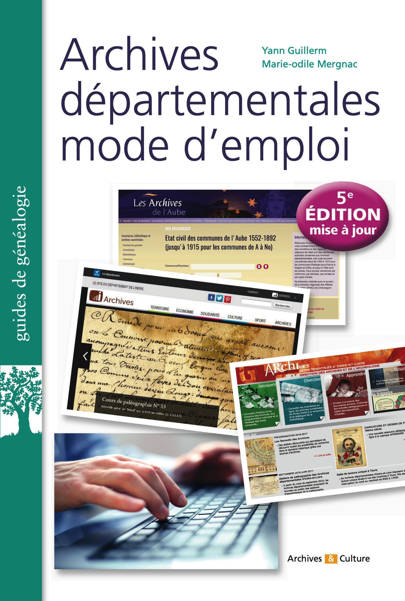 Archives départementales mode d'emploi