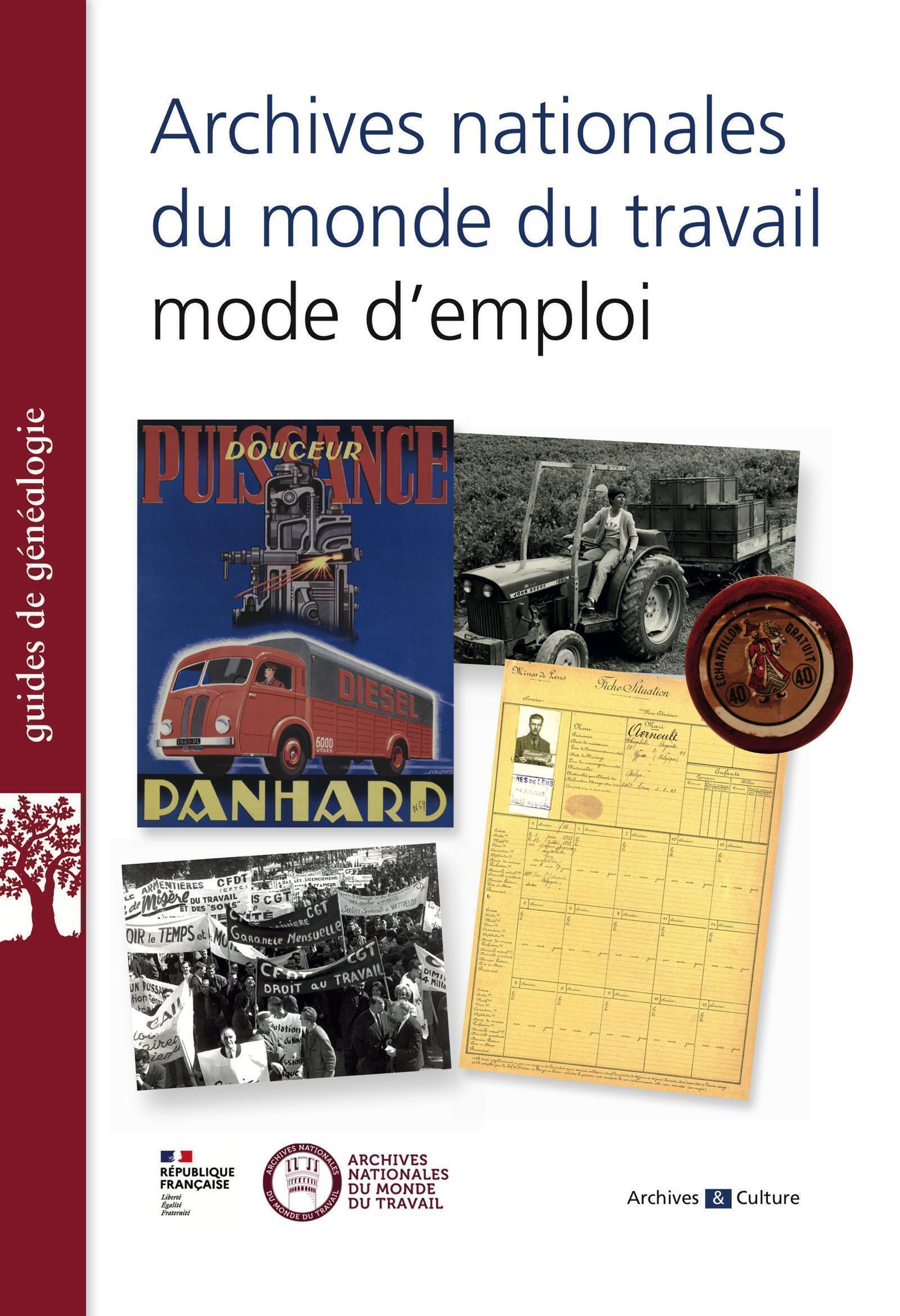 Archives nationales du monde du travail, mode d'emploi