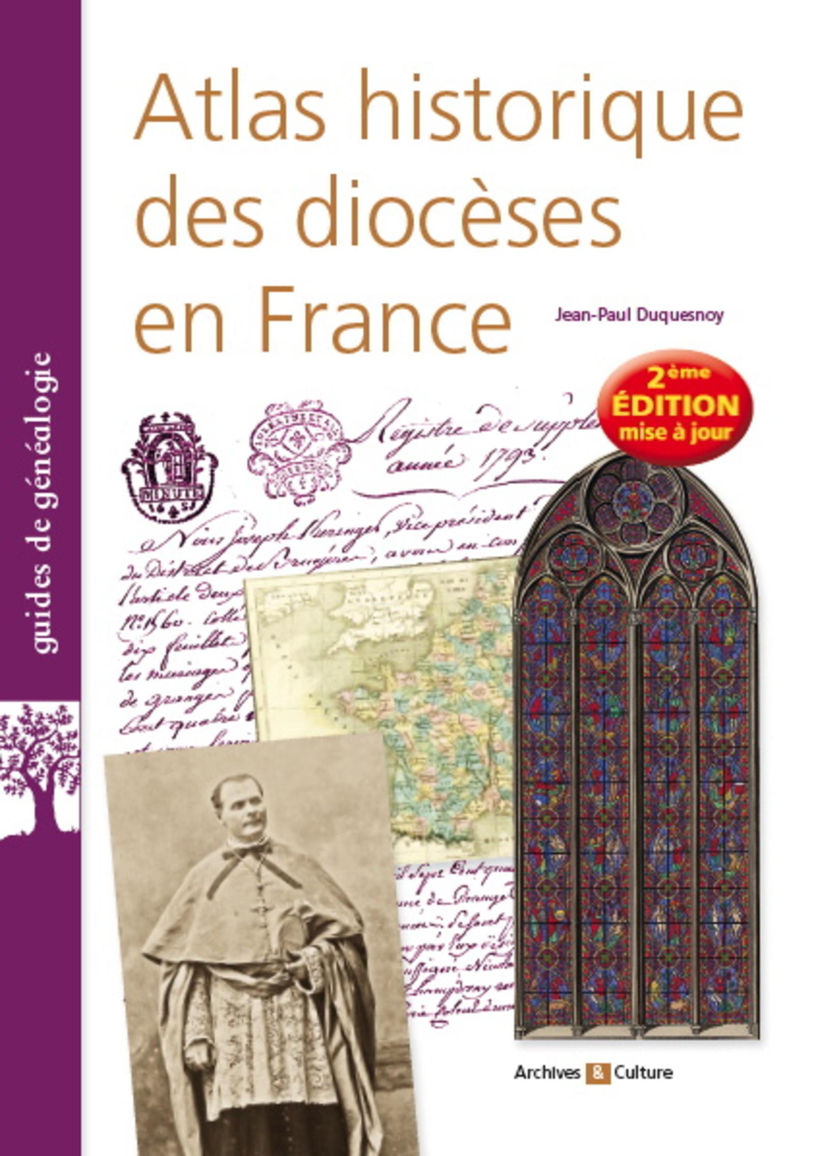 Atlas historique des diocèses en France
