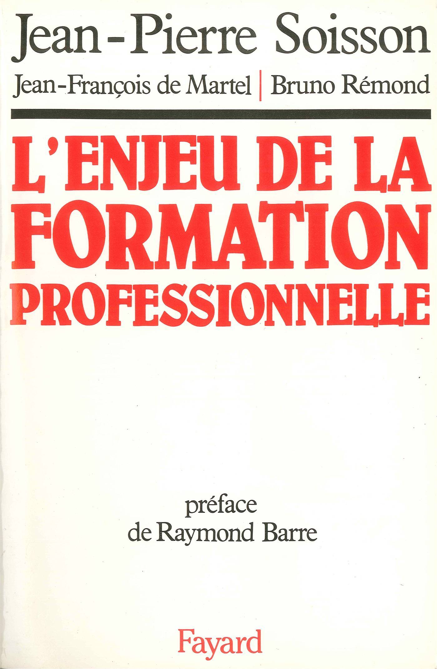 L'Enjeu de la formation professionnelle
