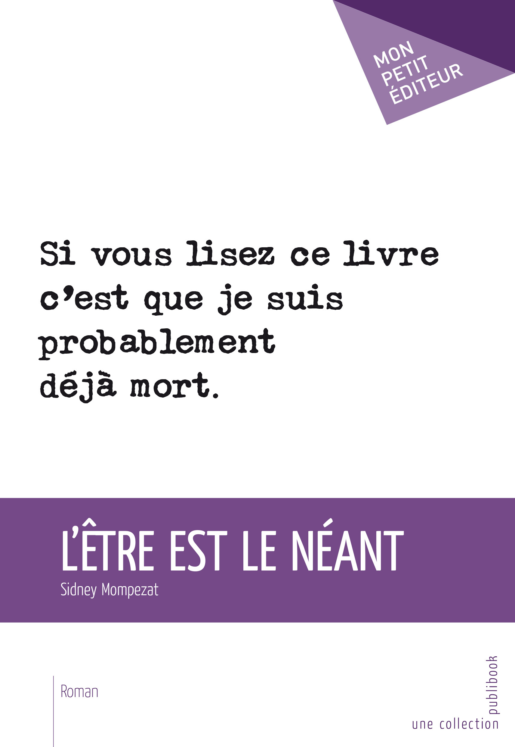 L'ETRE EST LE NEANT