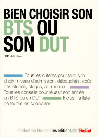 Bien choisir son BTS ou son DUT 19e édition