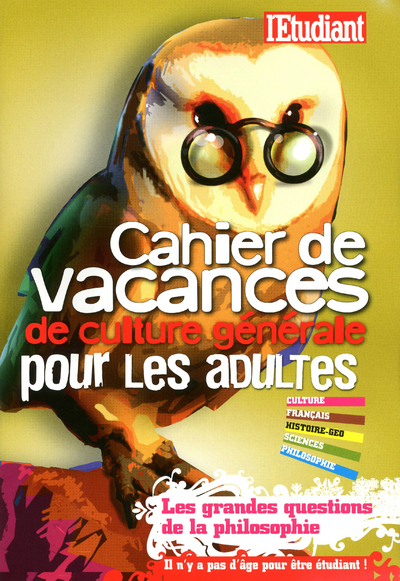 Cahier de vacances de culture générale pour les adultes