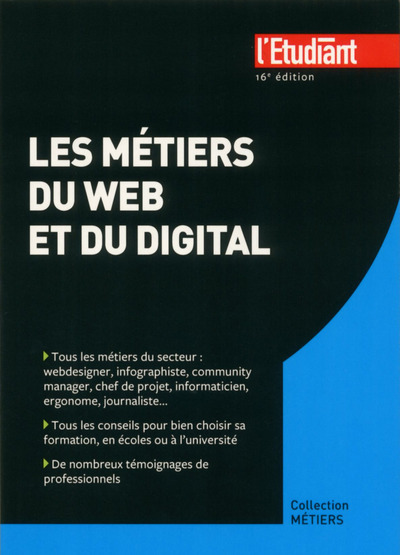 Les métiers du web et du digital 16e édition