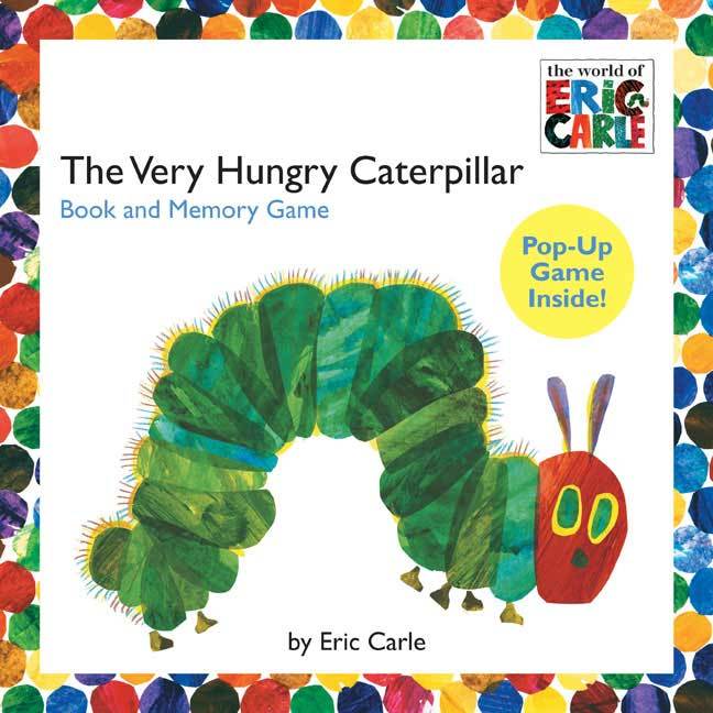 THE VERY HUNGRY CATERPILLAR BOOK AND MEMORY GAME