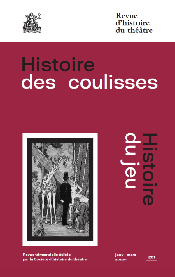 Histoire des coulisses. Histoire du jeu