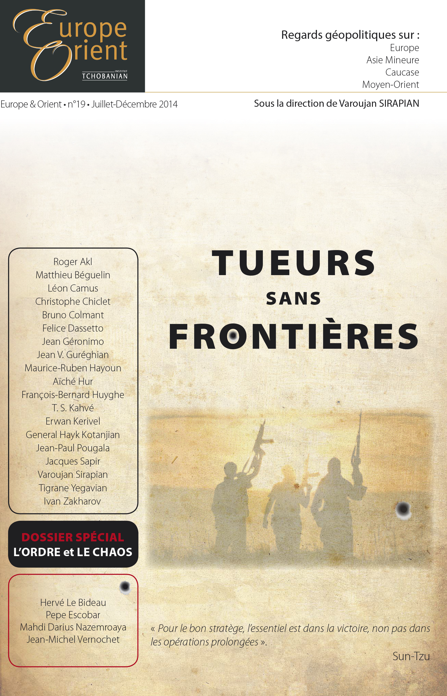 E&O-19 : TUEURS SANS FRONTIERES