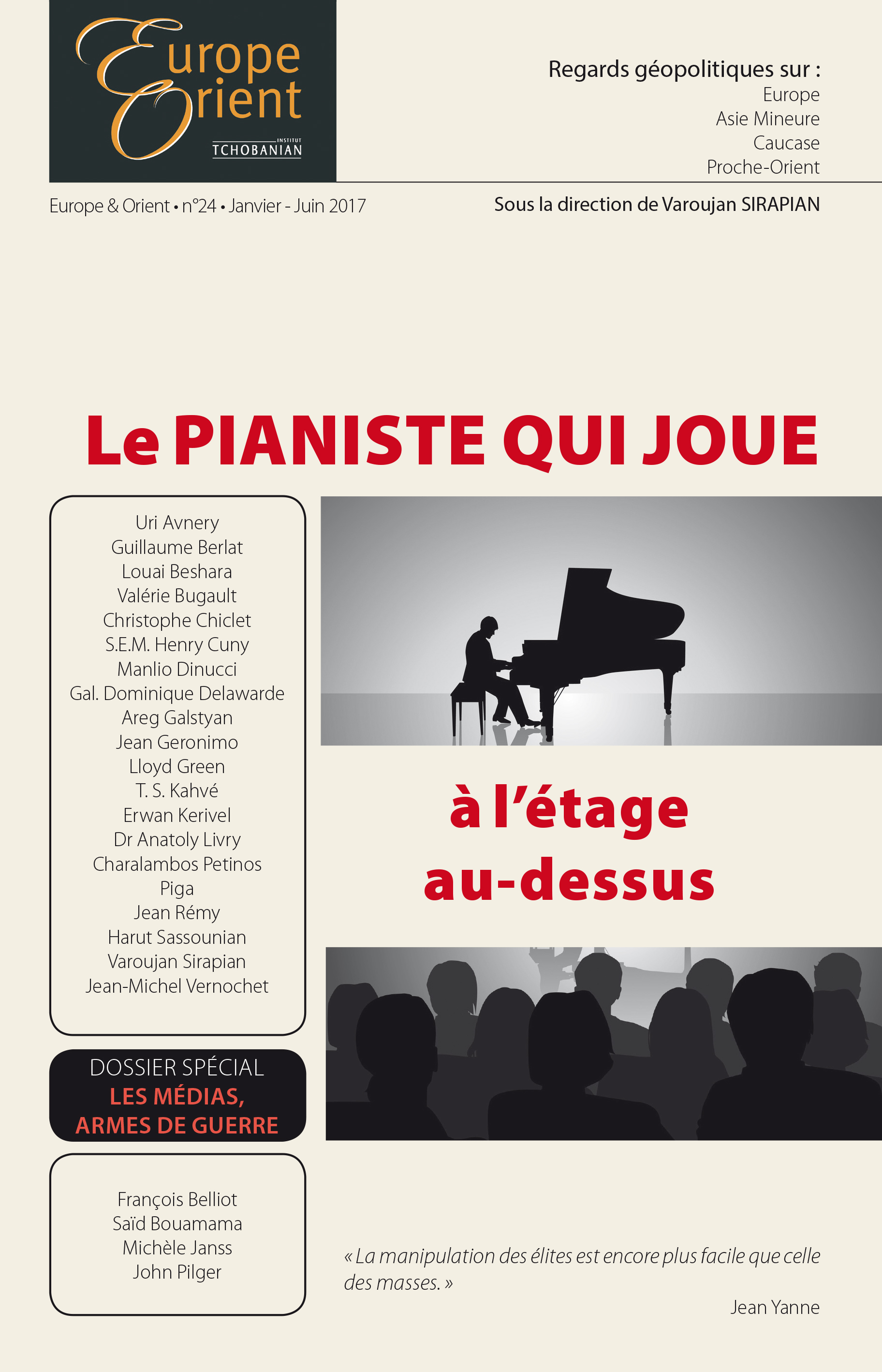 E&O-24 : LE PIANISTE QUI JOUE A L'ETAGE AU-DESSUS