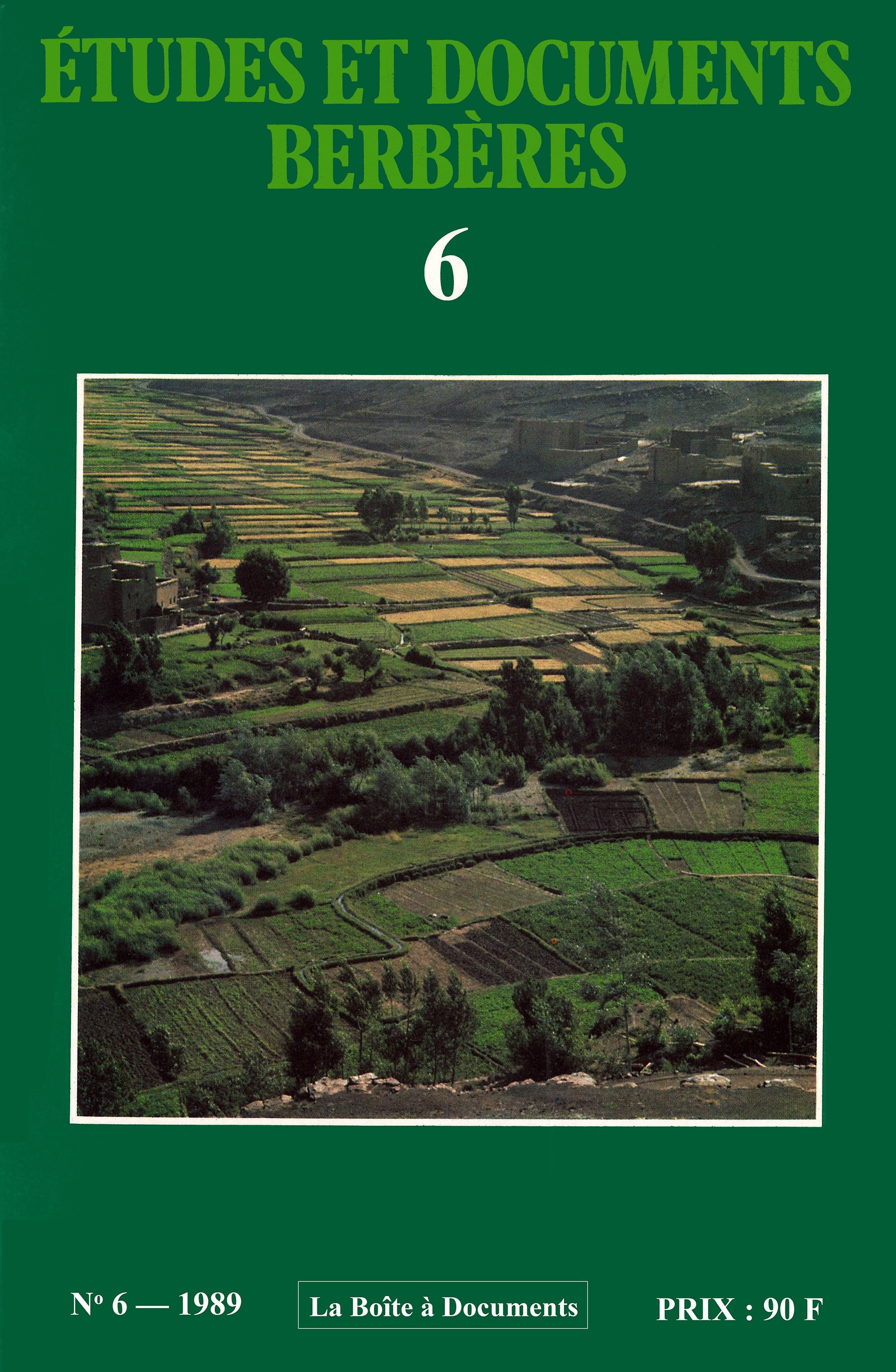 Etudes et Documents Berbères