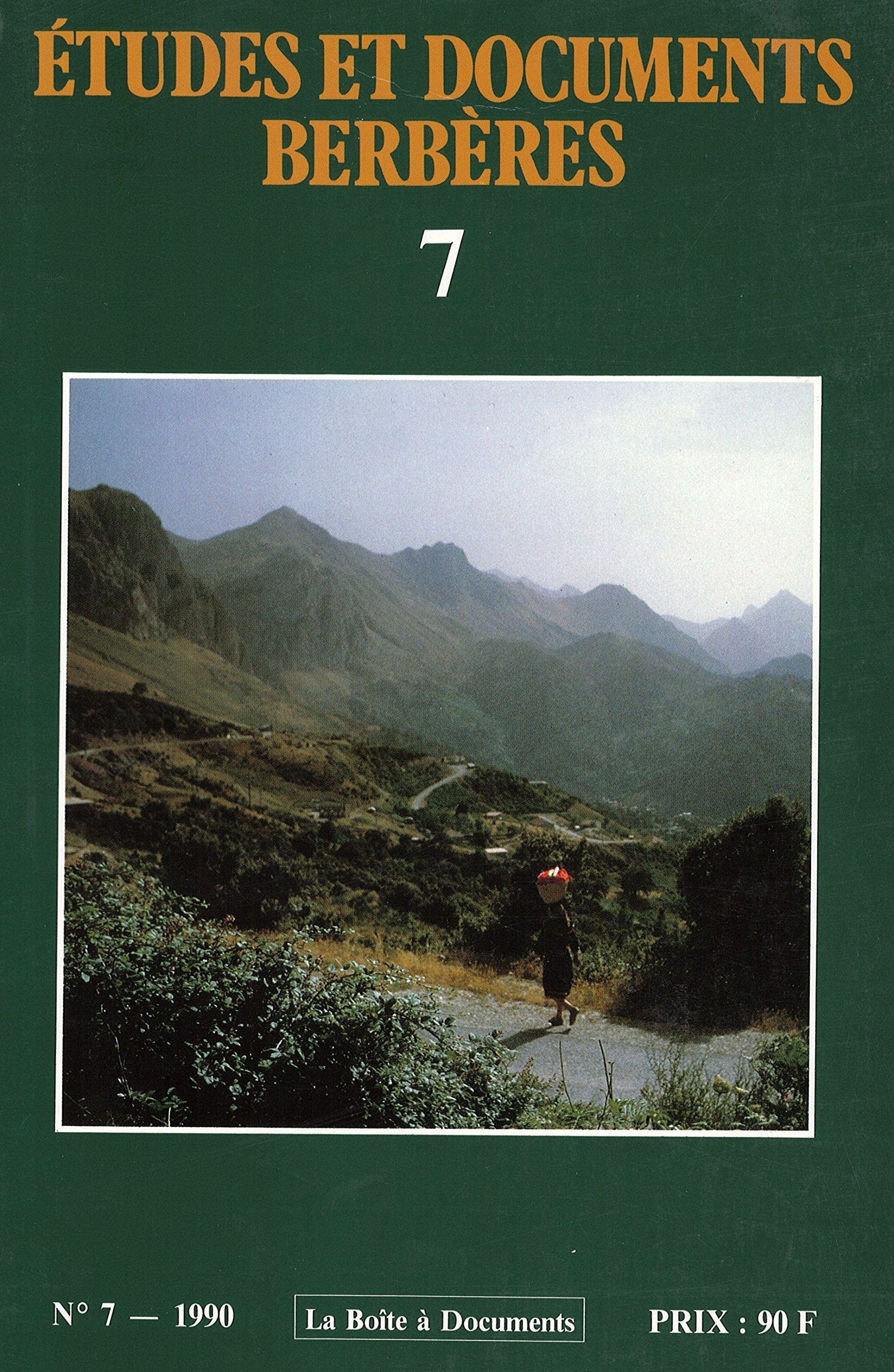 Etudes et Documents Berbères