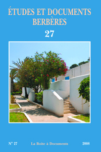 Etudes et Documents Berbères