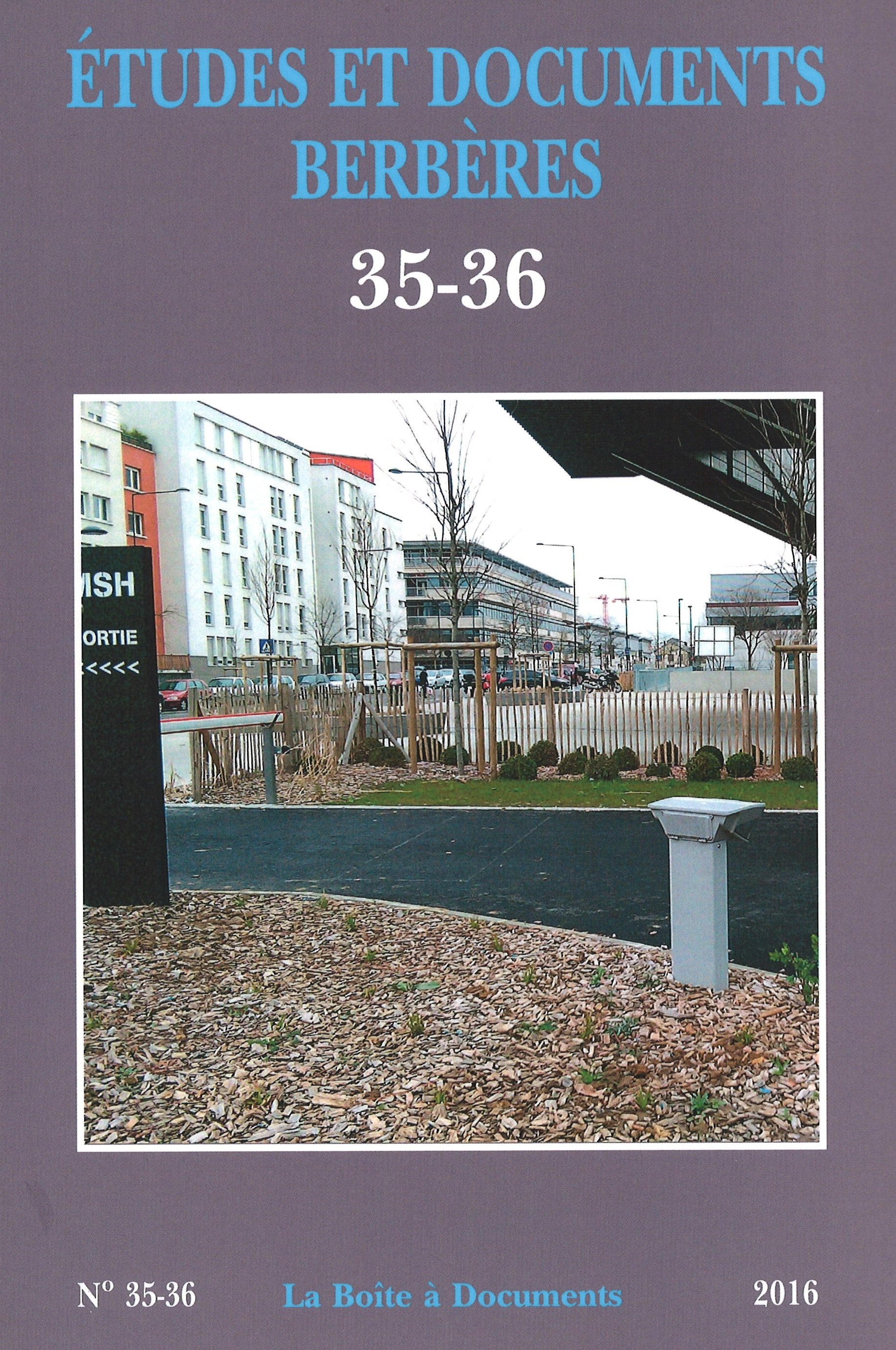 Etudes et Documents Berbères