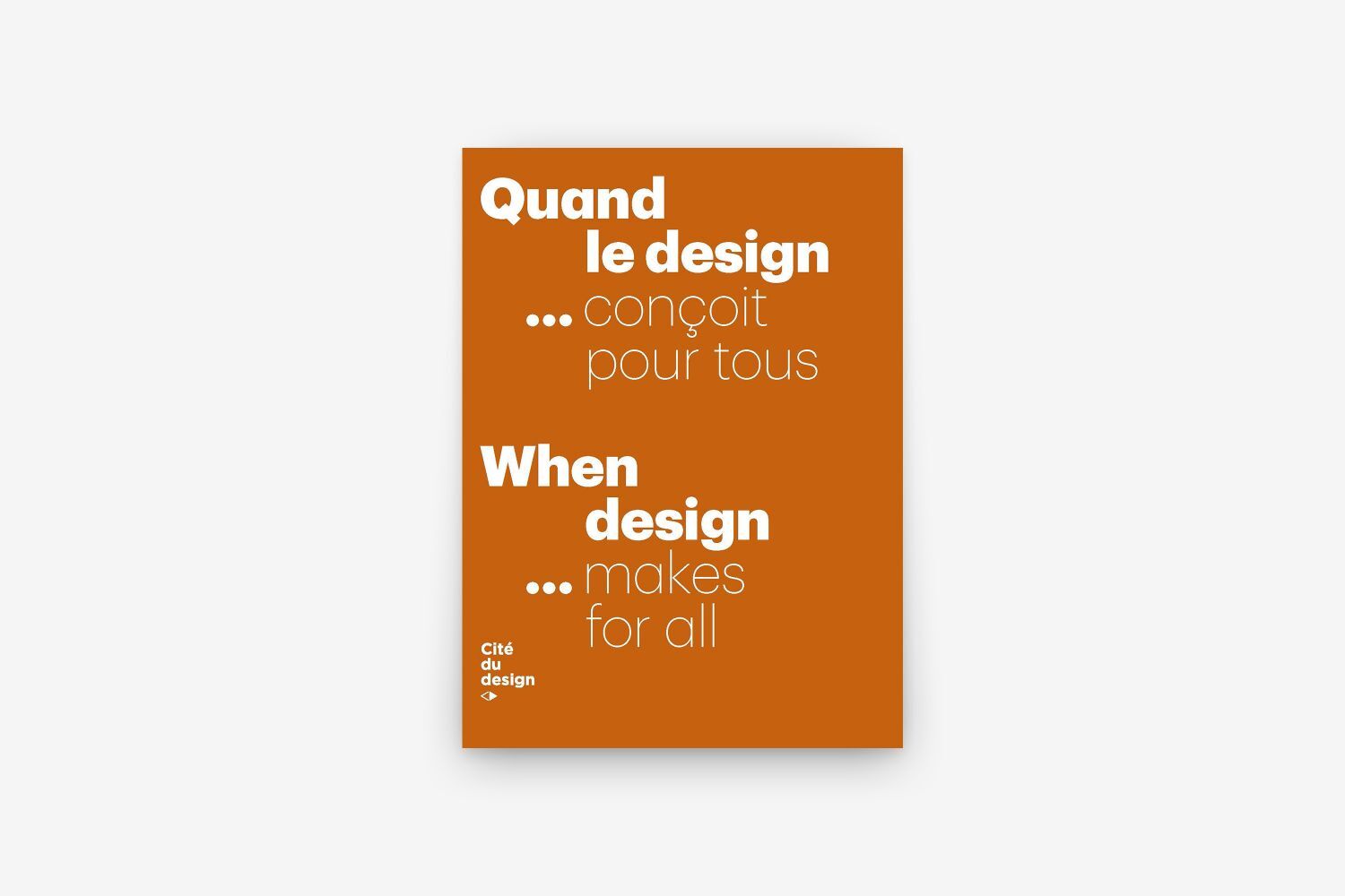 Quand Le Design... Concoit Pour Tous / When Design Makes For All