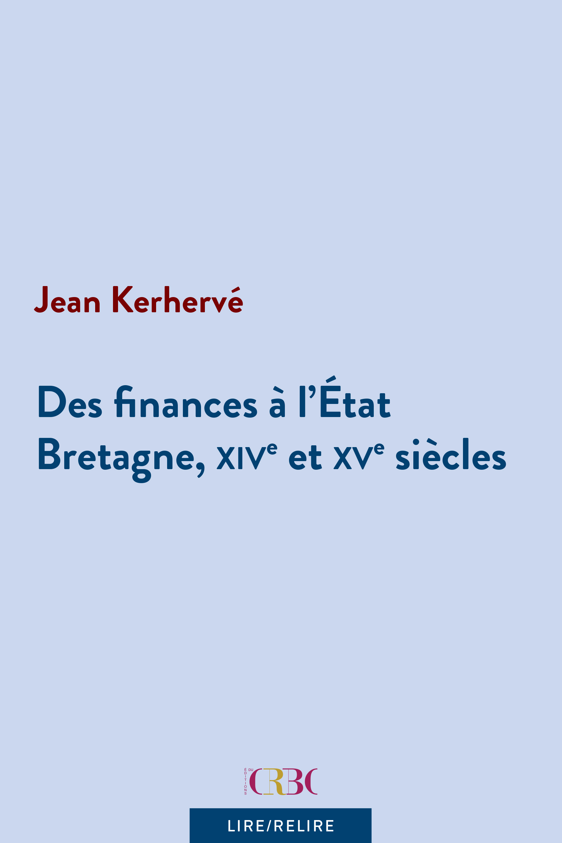 Des finances à l'État