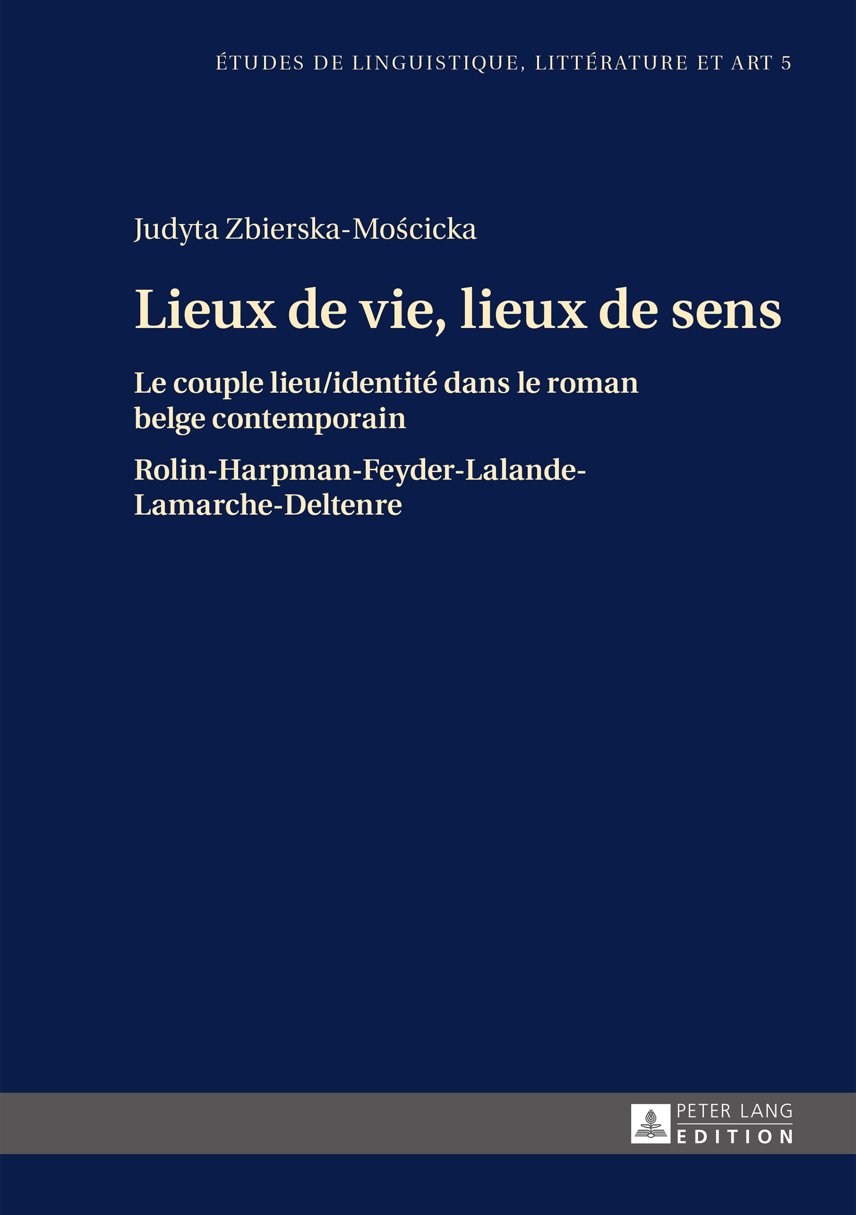 LIEUX DE VIE, LIEUX DE SENS