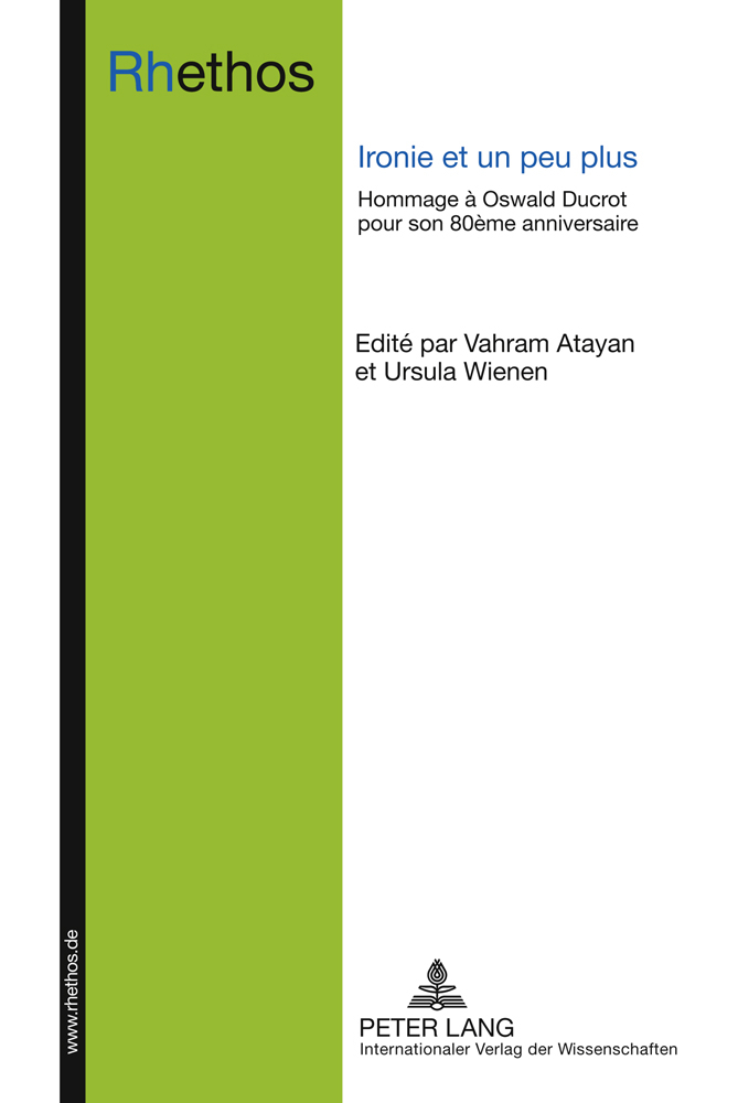 IRONIE ET UN PEU PLUS