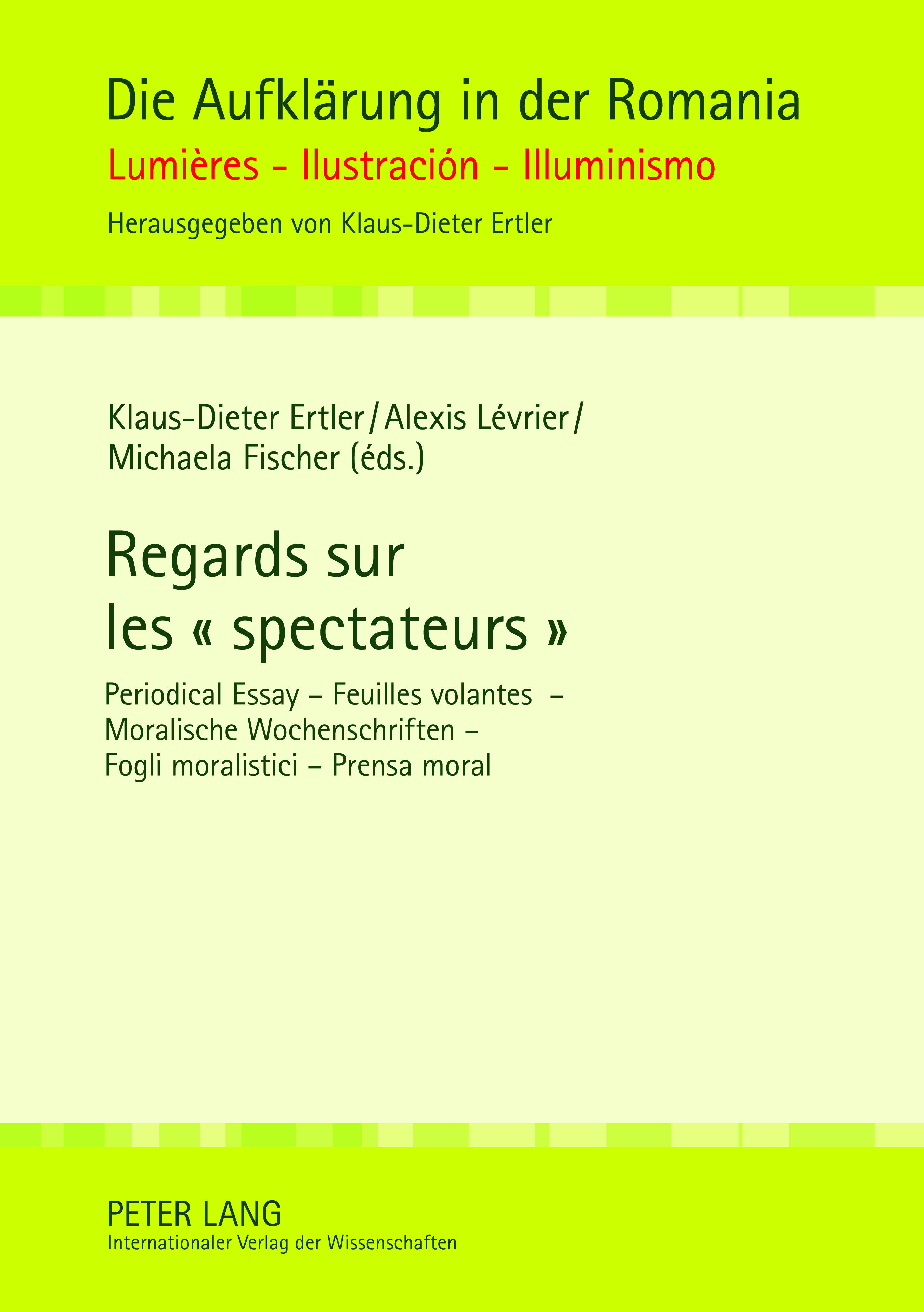 REGARDS SUR LES "SPECTATEURS