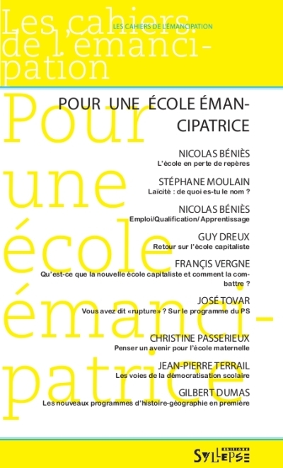 POUR UNE ECOLE EMANCIPATRICE