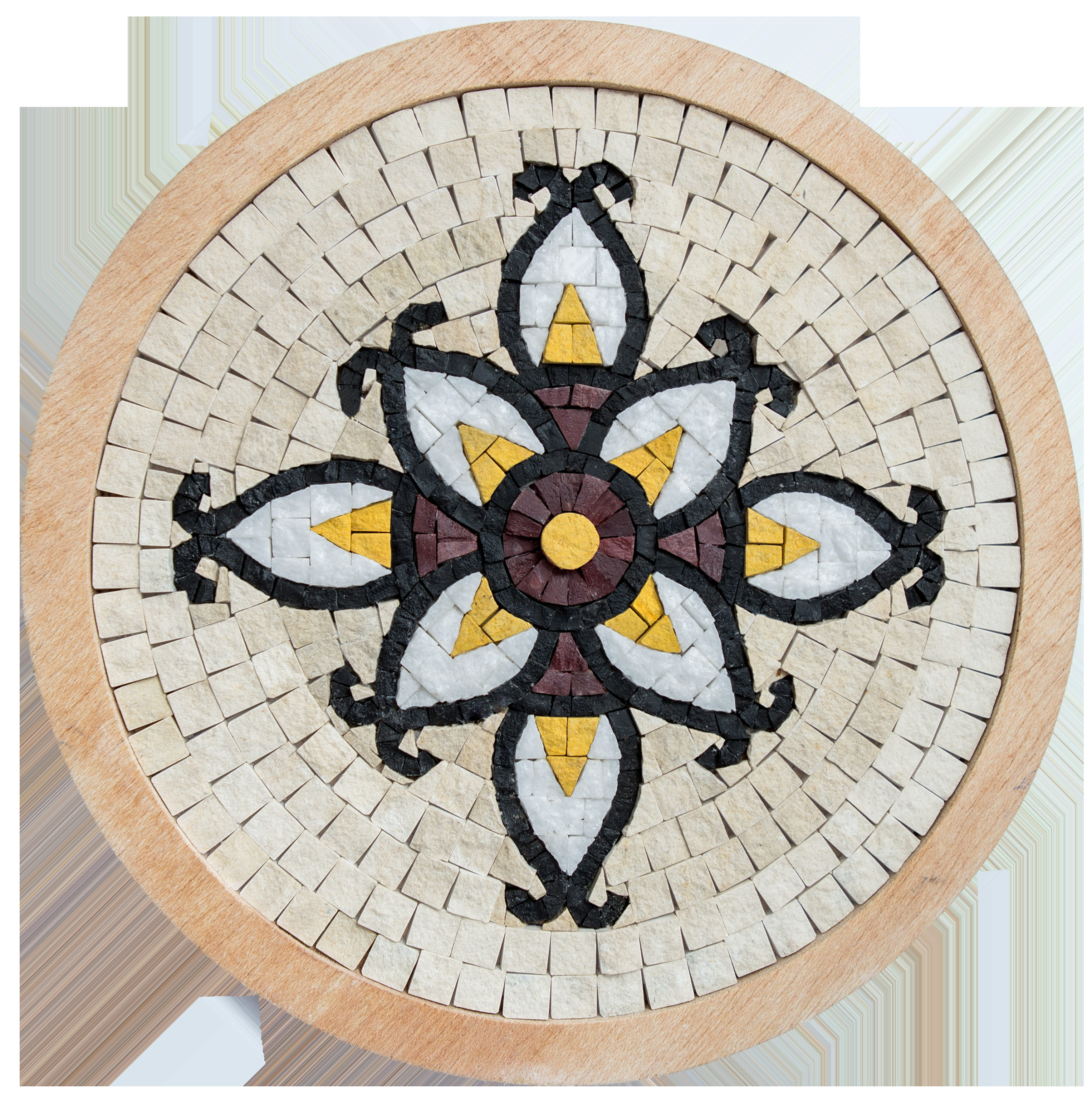 Kit Mosaîque complet 100 naturelles  Mandala 5   20 MOSAIC BOX