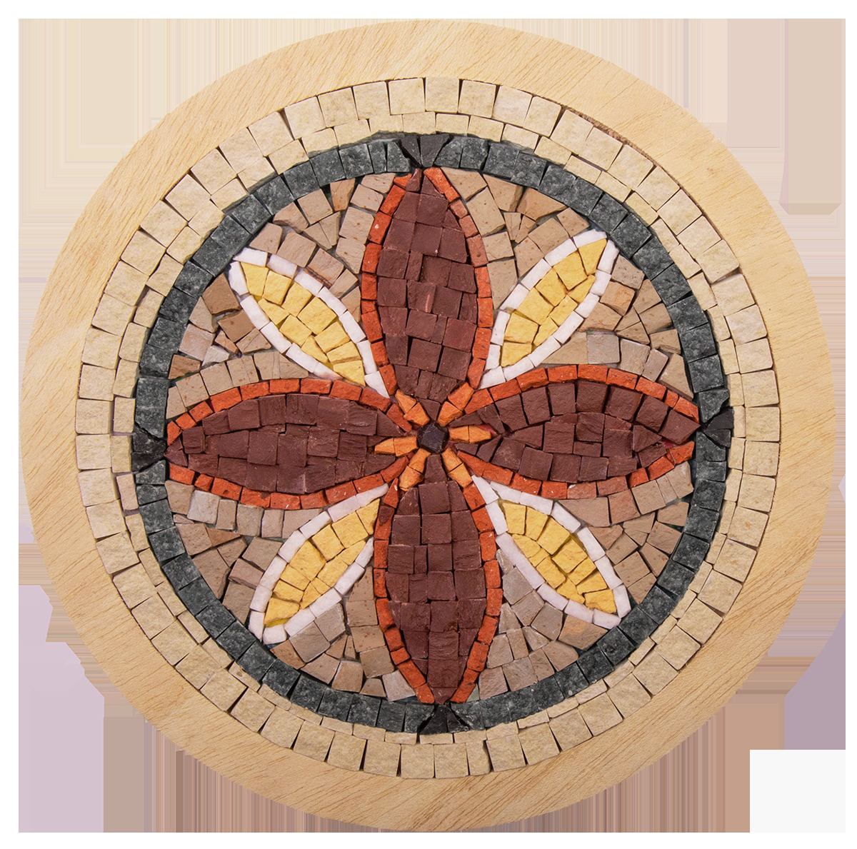 Kit Mosaîque complet 100 naturelles  Mandala 11   20 MOSAIC BOX