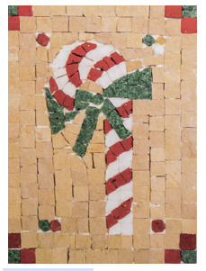 Kit Mosaîque complet 100 naturelles  Sucre dorge  MAXI 23x23x6 MOSAIKIT