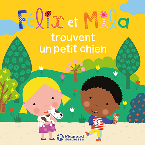 Félix et Mila trouvent un petit chien