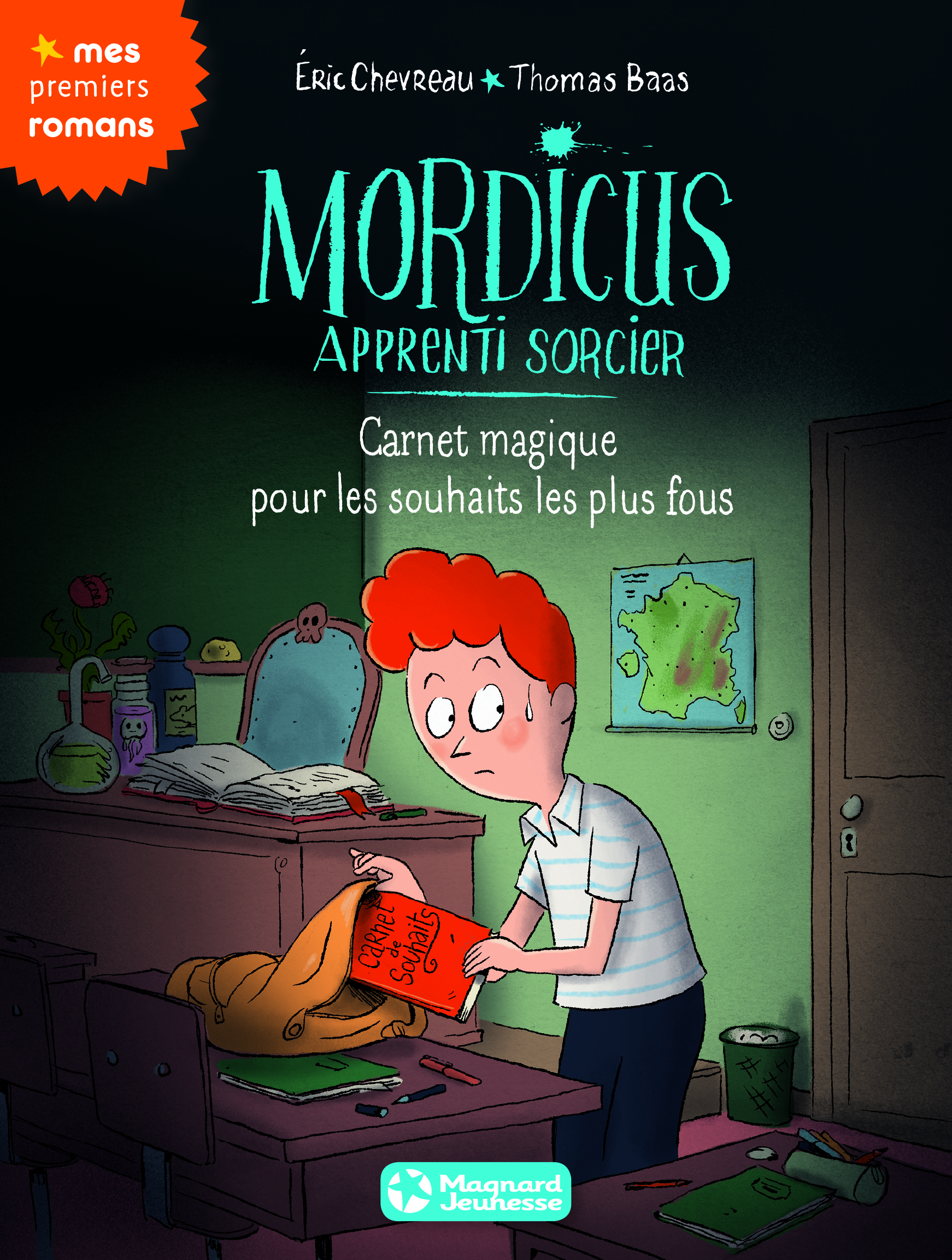 Mordicus, apprenti sorcier 4 - Carnet magique pour les souhaits les plus fous