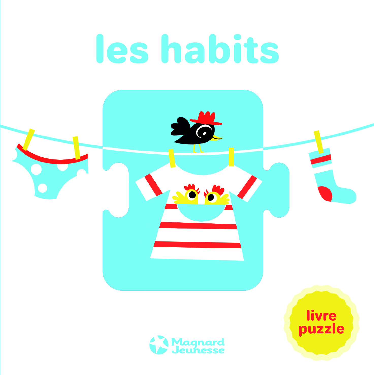 Livre puzzle - Les Habits