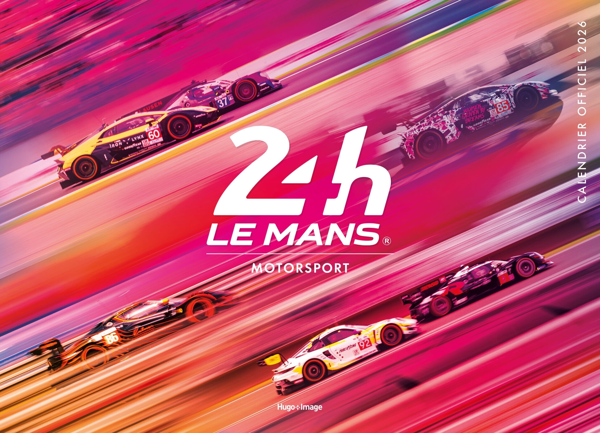 Calendrier mural officiel des 24 heures du Mans 2026