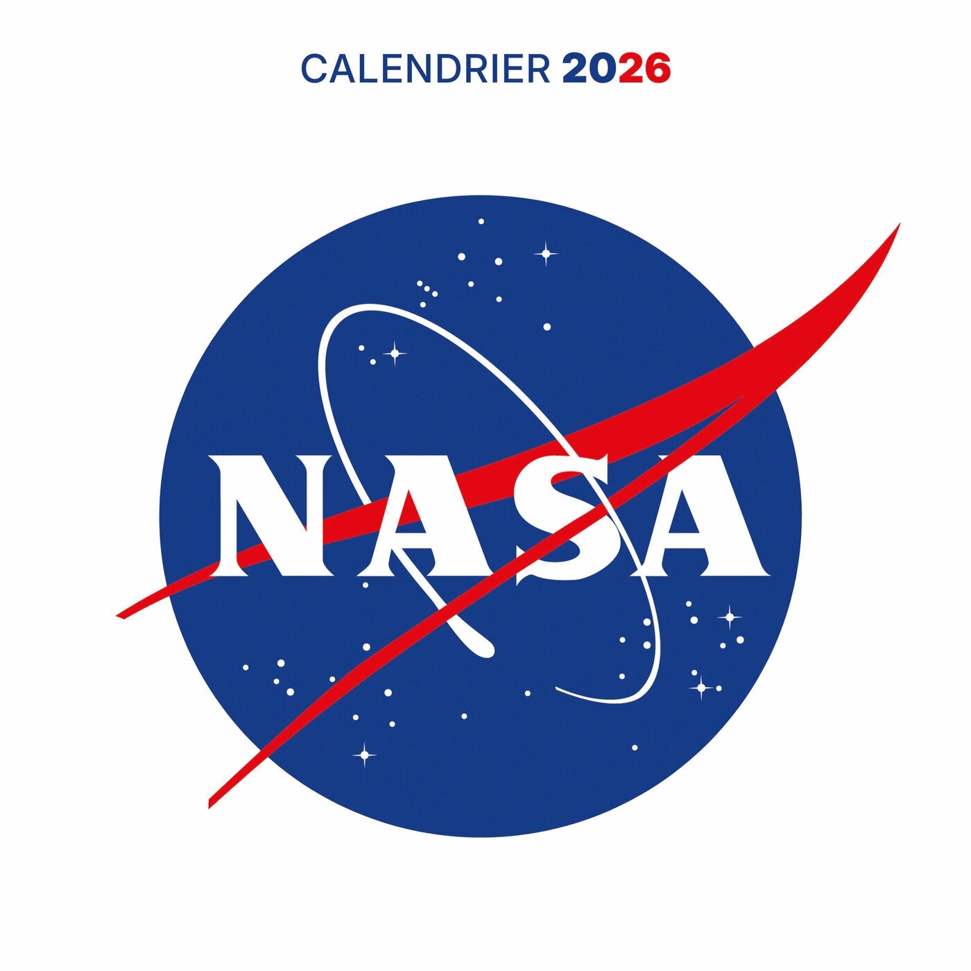 Calendrier mural Nasa 2026