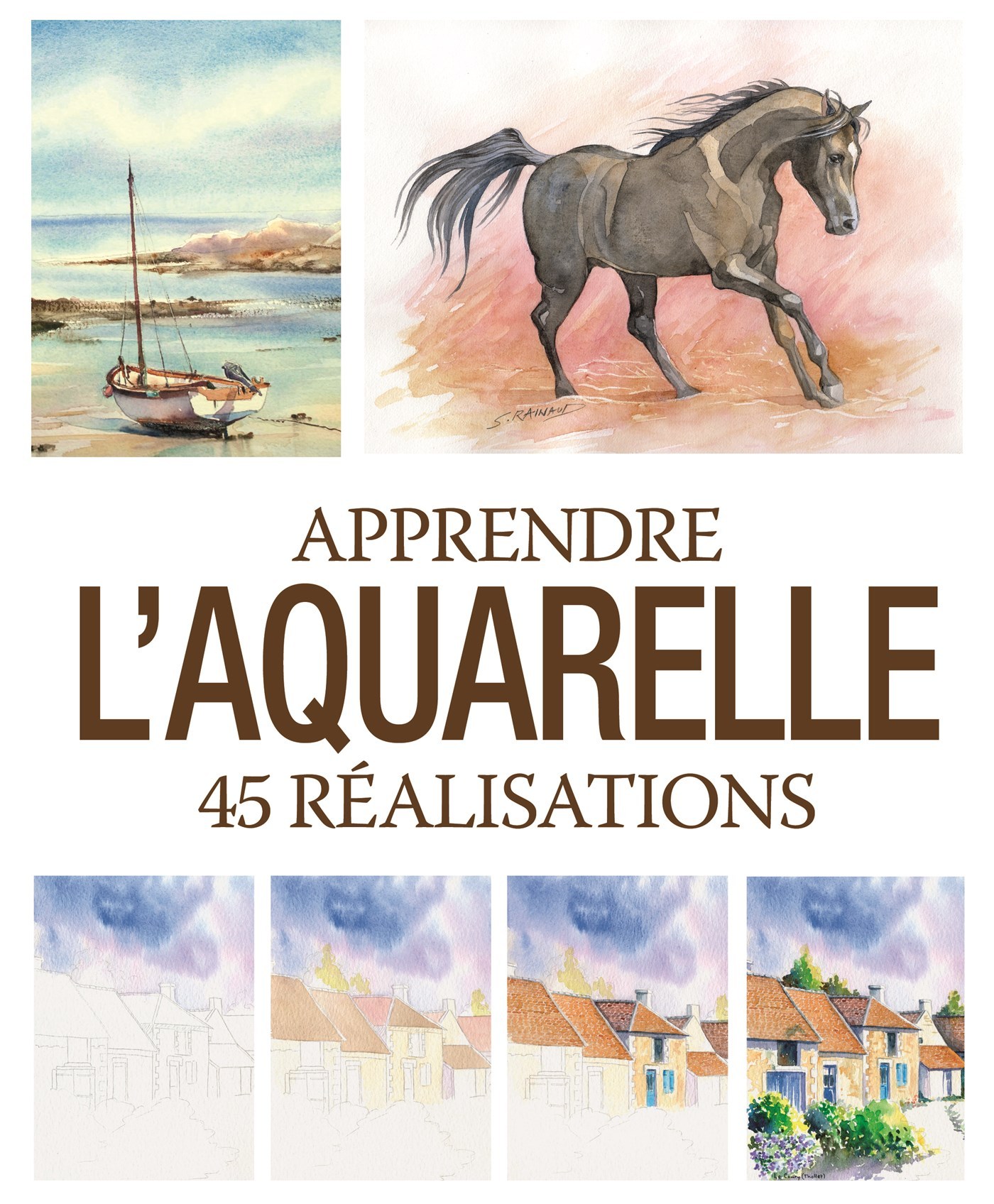 apprendre l'aquarelle - 45 realisations