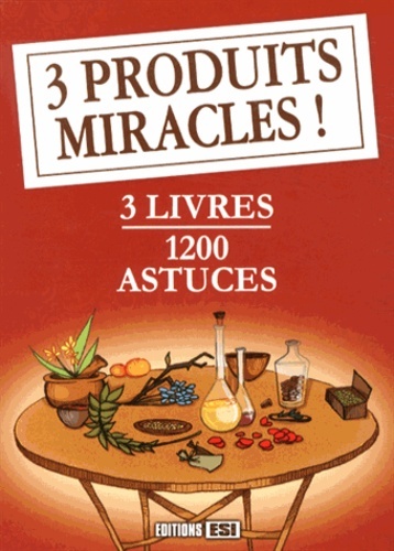 COFFRET CARTON 3 V- 3 PRODUITS MIRACLES INDISPENSABLES