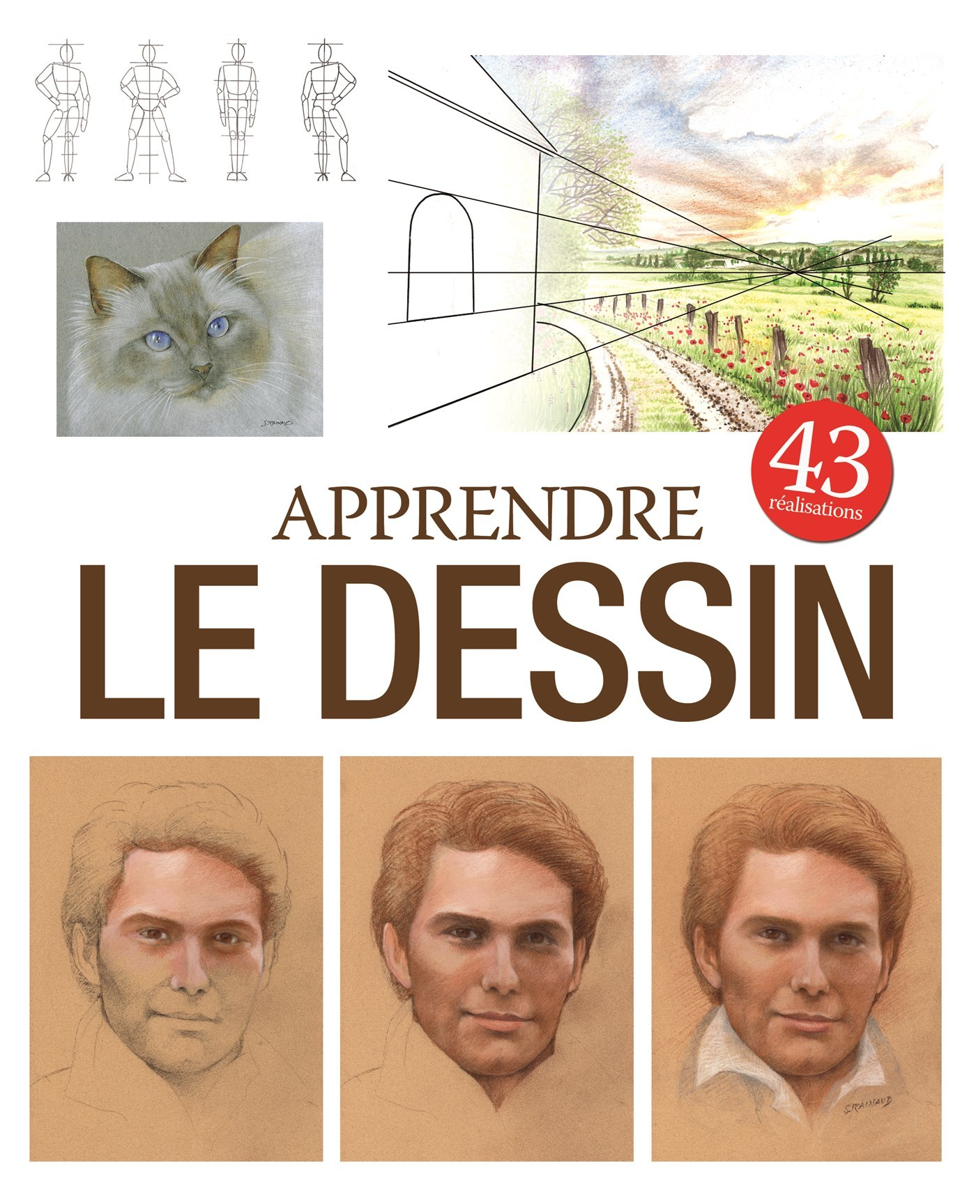 APPRENDRE LE DESSIN - 43 REALISATIONS
