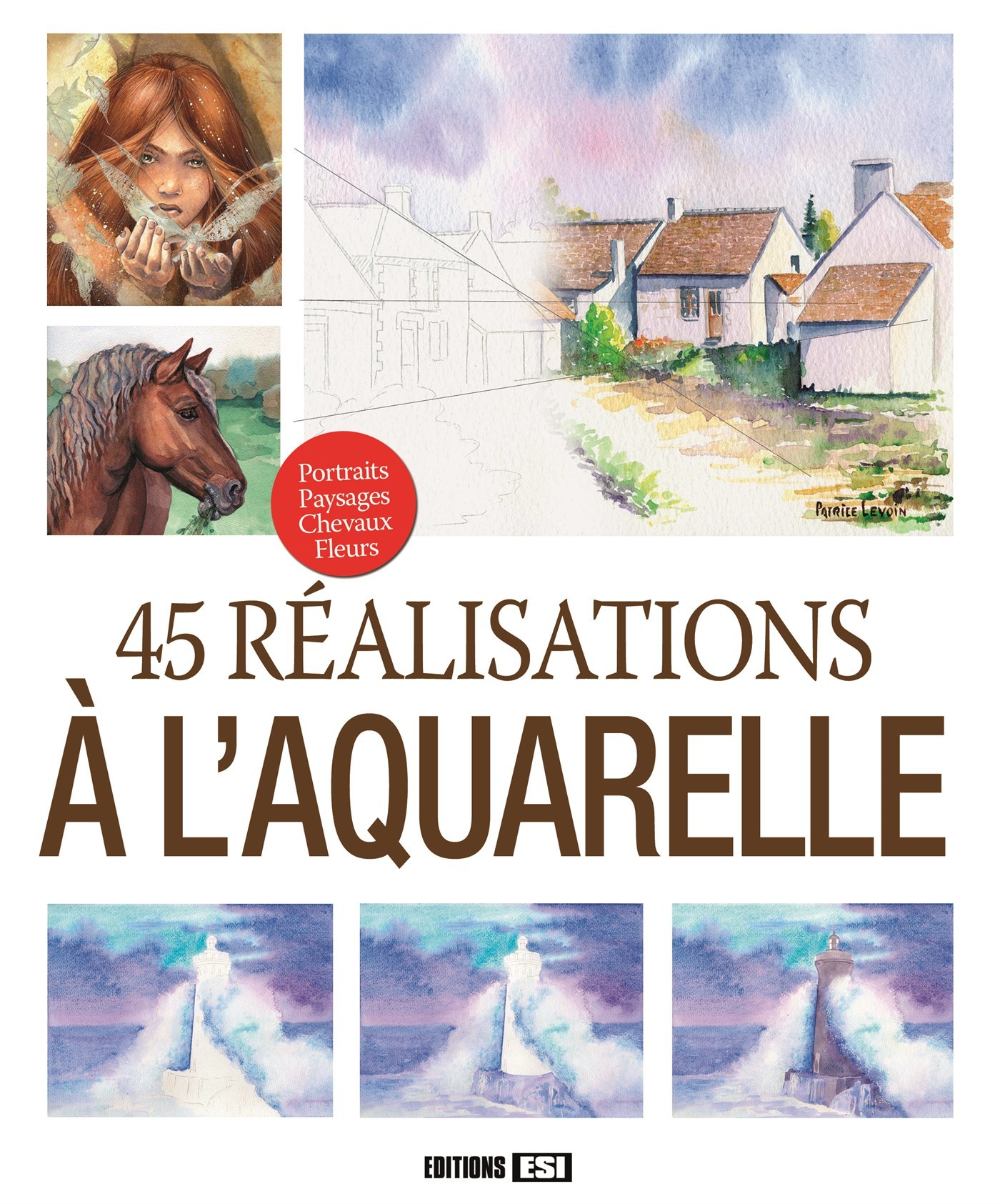 45 REALISATIONS A L'AQUARELLE