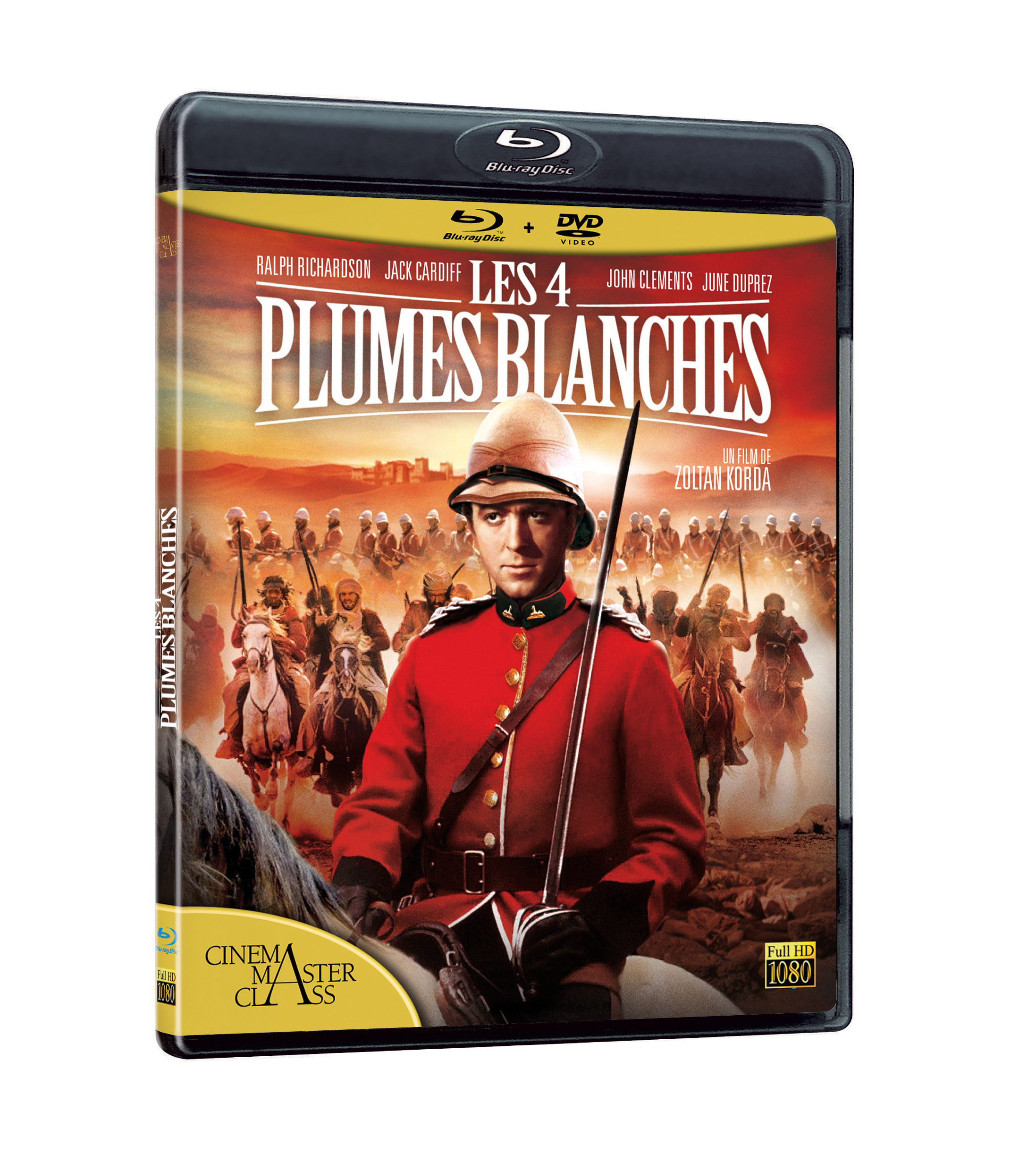 LES 4 PLUMES BLANCHES - COMBO BLU RAY + DVD
