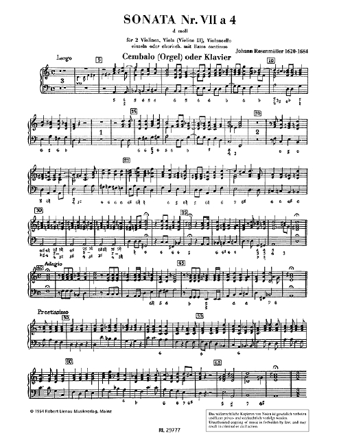 Sonata no. 7 en ré mineur