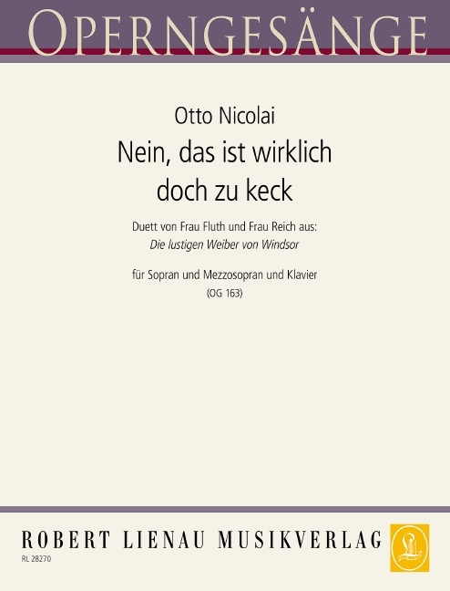 Nein, das ist wirklich doch zu keck