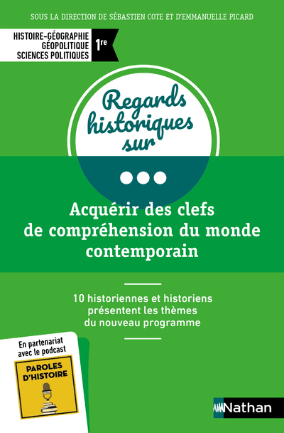 Regards syr HGGSP 1re - Acquérir des clefs de compréhension du monde contemporain - 2020