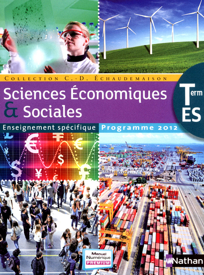 Sciences Economiques & Sociales Term ES spécifique 2012 grand format